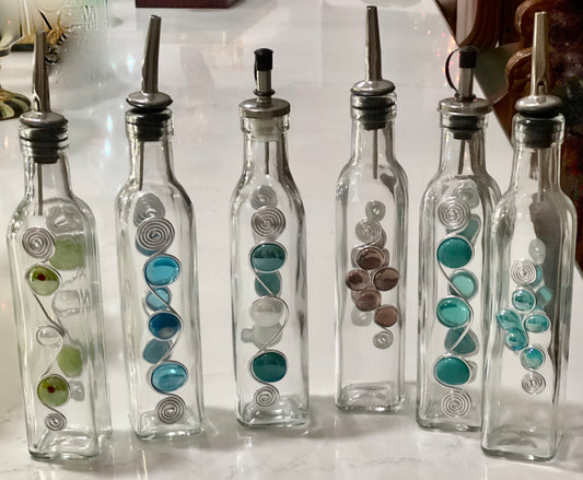 Olive Oil Bottles, 8 oz. and 16 oz. sizes